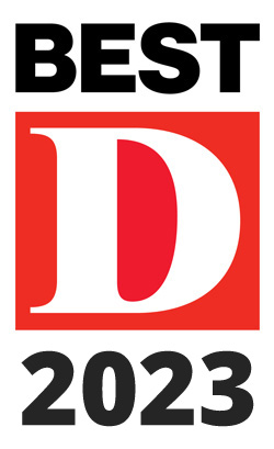 d best 2023 logo